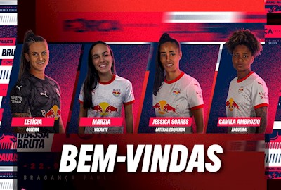 +4 reforços no feminino!