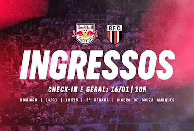 Ingressos: Red Bull Bragantino x Botafogo – Paulistão 2026