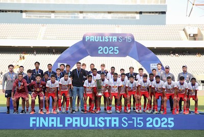 Braga sub-15 fica com o vice do estadual