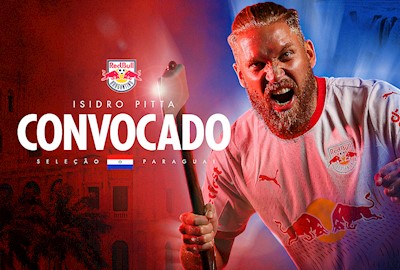 Pitta na Seleção Paraguaia!